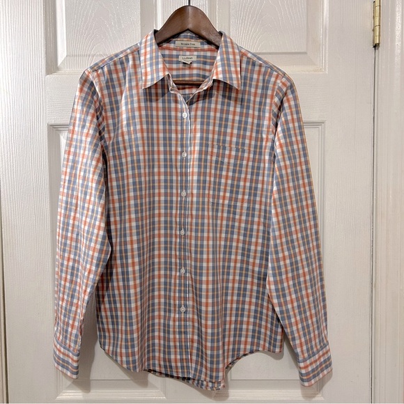 L.L. Bean Other - LL Bean Button Down Shirt Wrinkle Free Men's Size Medium Plaid Easter